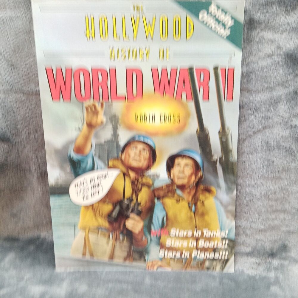 Hollywood History of Wwii Robin Cross 1984 First Edition Film Stills St